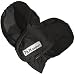 7A.M. Enfant 500 Water Repellent and Fleece Lined Mittens with Velcro Closure - Black, XLarge