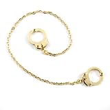 Verdie's handcuff Anklet - Gold Tone Jewellery