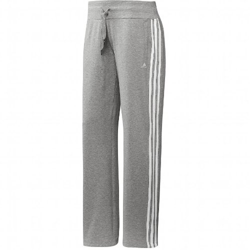 Adidas Damen Hose Essentials 3S Knit, medium grey heather/white, XL, X13219 Preisvergleich