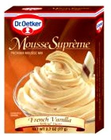 Dr. Oetker French Vanilla Mousse 2.66 oz by Oetker