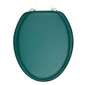Buy ELONGATED Premium Ginsey JADE Padded Soft Toilet Seat by Ginsey Industries now!