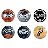 San Antonio Spurs 6 Button Set