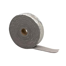 Buy M-D Building Products 2378 Foil Backed Pipe Wrap, 1 8-Inch-by-2 by 15 Feet, Black... by M-D Building Products now!