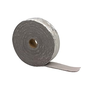 M-D Building Products 2378 Foil Backed Pipe Wrap, 1/8-Inch-by-2 by 15 Feet, Black/Silver M-D Building Products 2378 Foil Backed Pipe Wrap, 1/8-Inch-by-2 by 15 Feet, Black/Silver