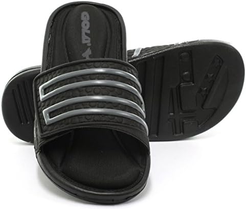 Gola Sonoma Velcro Black Mens Beach/Pool/Shower Slide Sandals, Size 15