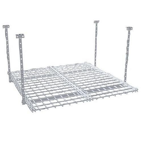 HyLoft 36- by 36-Inch Overhead Storage System, White #00720