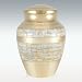 Brass Mother of Pearl Cremation Urn