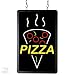 Benchmark USA 92006 18 x 12 Ultra-Bright Pizza Sign
