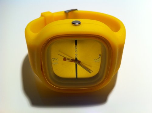 Jelly Watch Silicone Wristband Yellow