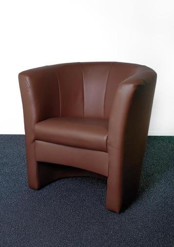 Blackredwhite Cocktailsessel Pepe Braun braun