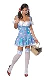 Wizard Of Oz Secret Wishes  Dorothy Costume, Blue, Large
