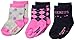 OshKosh B'Gosh Baby-Girls Infant F14-3Pk Genius Socks