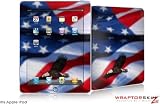 iPad Skin - Ole Glory Bald Eagle - fits Apple iPad by WraptorSkinz