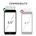 iPhone 6 Plus / iPhone 6S Plus Case, Litech™ [Flexible Ultra Slim] Scratch-Resistant, Superhero Series (Batman 2)