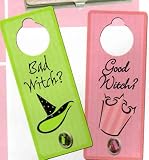 Good Witch, Bad Witch Door Jeweled Hanger