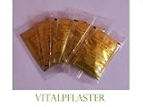 50 x neue Vitalpflaster Gold für die Körperentschlackung. Das original aus Japan, 50 Stück Vitalpflaster / Fusspflaster enthalten 6 Gramm Wirkstoff