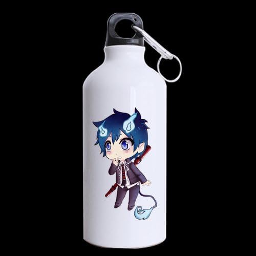 Sysuser Japanese Anime Cartoon Ao no Exorcist Okumura Rin Custom Travel Mug Sport Bottle Cup 13.5 OZ Office Home Cup (Printed on two sides)