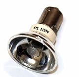 Sylvania 120RB T-2 120 Volt 25mA Miniature Bayonet Base Lamp with Reflector Lens