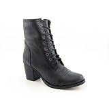 STEVE MADDEN Graanie Boots Ankle Shoes Black Womens