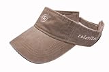 Celeritas Sports Taupe Visor /White Logo Item Number 20018