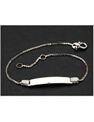 Sterling Silver Identity Bracelet