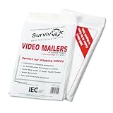 QUALITY PARK PRODUCTS / QUAR7505 / Tyvek Air Bubble Video Mailers, Flap-Stik Close, 6-1/2x9, 2/pack / Sold as 1 PK