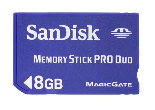 Childrens Toyshop  PC Hardware : SanDisk 8GB Memory Stick Pro Duo