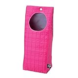 プラスチックバッグ ディスペンサー ピンク S