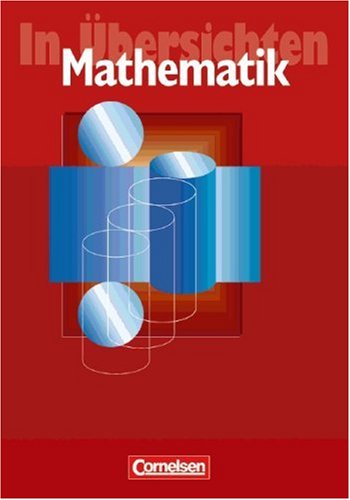Produkt-Bild: Mathematik in &Uuml;bersichten: F&uuml;r die Sekundarstufe I