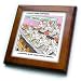 Londons Times Funny Bird Cartoons - Meanwhile At The Rubber Chicken Factor, Rated PG - Framed Tiles