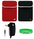 ASUS Eee PC 1000H 10 Inch Netbook Logo Reversible Neorpene Sleeve Case with Wall Charger 41tJ%2BTLSitL. SL160 ASUS Eee PC 1000H 10 Inch Netbook Logo Reversible Neorpene Sleeve Case with Wall Charger
