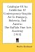 Catalogue Of An Exhibition Of Contemporary Graphic Art In Hungary, Bohemia, And Austria: The Buffalo Fine Arts Academy (1913)