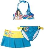 ICarly   Girls 2-6x 3Pc Bikini Set,Turquoise,6/6x