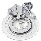 Decorative Daisy Flower Stitch Sewing Machine Presser Foot - Fits All Low Shank Singer, Brother, Babylock, Viking (Husky Series), Euro-pro, Janome, Kenmore, White, Juki, Bernina (Bernette Series), New Home, Necchi, Elna and More!