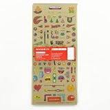 Goodbyn 3 Pack Chris Piascik Dishwasher-Safe Sticker Lunch Box Sets
