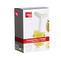 Vacu vin 4870260 Ananasschneider Deluxe Kunststoff mit Zerteiler
