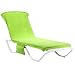 The Bahama Towel Company 380-Gram Bahama Chaise Cover with 10-Inch Slip-on Back and Side Pocket, Key Lime