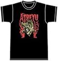 Atreyu Guitar Headstone Guitar T-Shirt Officially Licensed Apparel Merchandise