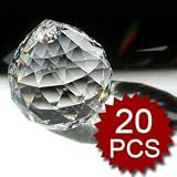 Sun Catchers Crystal Prisms 30MM, Price For 20 Pcs