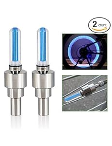 3mode Cree Led Bicycle Bike Flash Light Lamp Head (2PCS Blue)