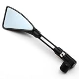 Cool Look Black Triangle Demon Blade Style CNC Machined Billet Aluminum Rearview Side... by Astra Security