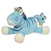 Taggies Soft Plush Animal, Blue Zebra