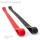 Grifiti Big-Ass Bands 18 x 1 2 Pack Insanely Stretchy Jumbo Size for Art, Cooking, Wrapping, Exercise, MacBooks, Bag Wraps, Dungies Replacements, and Made with Silicone Instead of Rubber or Elastic