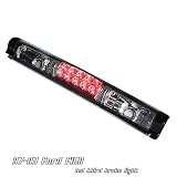 97 98 99 00 01 02-03 FORD F150 F-150 PICKUP TRUCK CHROME LED THIRD 3RD TAIL BRAKE LIGHT