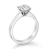 1 ct, E Color, VS2 Clarity, Certified, Round Cut, Diamond Engagement Ring in Platinum