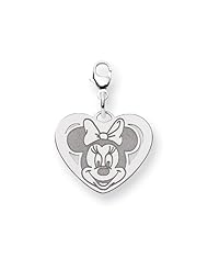Disney Minnie Heart Lobster Clasp Charm