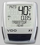 VDO Fahrradcomputer X1 mit 11 Funktionen VDO Fahrradcomputer X1 mit 11 Funktionen