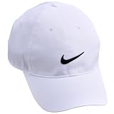 Nike Golf Tech Swoosh Cap (White/Black)