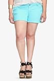 41tJBAJGXvL. SL160  Torrid Plus Size Torrid Denim   Sky Blue Destructed Cutoff Shorts