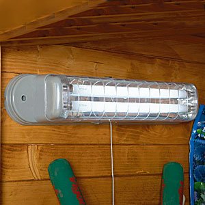 Solar-Powered Shed Light